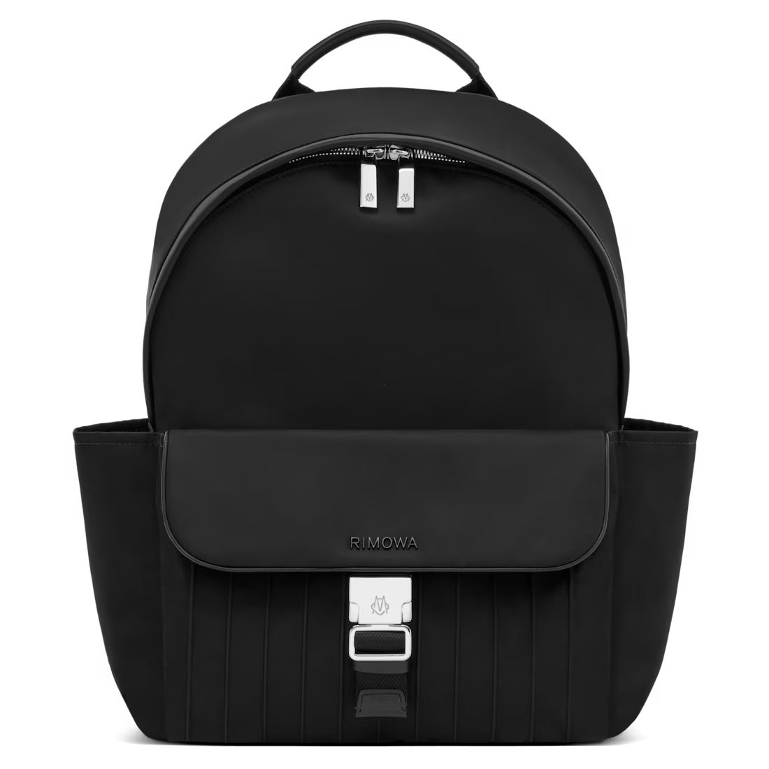 Nylon Zipped Backpack Medium